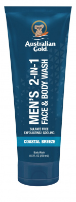 Australian Gold Men\'s 2in1 Face & Body Wash 250 ml