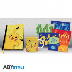 Abysse POKEMON - Pck A5 notesbog + krus320ml + postkort Pikachu