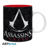 Abysse ASSASSIN\'S CREED - Krus - 320 ml - Crest sort & rød - subli x2