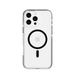 Evo Tech21 - Evo Crystal - Cover - iPhone 16 Pro Max - Crystal MagSafe - Sort Evo Tech21 - Evo Crystal - Cover - iPhone 16 Pro Max - Crystal MagSafe - Sort