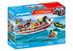 Playmobil Brandbåd med aquascooter (71464)