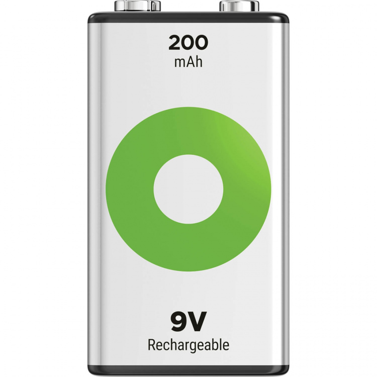 GP Batteri Recyko NiMH 9V 200mAh 1-Pak