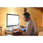 Koss Høretelefon UR20 Med Ledning Sort Koss Høretelefon UR20 Med Ledning Sort