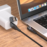 STATIK Kabel PowerPivot Pro Nylonflettet USB-C Til USB-C Sort 1m STATIK Kabel PowerPivot Pro Nylonflettet USB-C Til USB-C Sort 1m