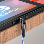 STATIK Kabel PowerPivot Pro Glowing LED USB-C Til USB-C 1m STATIK Kabel PowerPivot Pro Glowing LED USB-C Til USB-C 1m