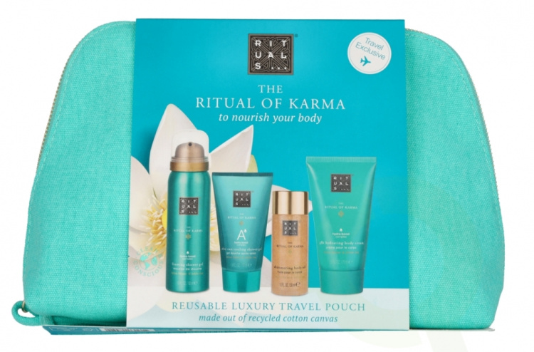 Rituals The Ritual of Karma Giftset 200 ml Body Cream 70ml/Body Oil 30ml/Foaming SG 50ml/Cooling SG 50ml