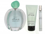 Armani Acqua Di Gioia Giftset 160 ml Edp Spray 100ml/Edp Spray 10ml/Body Lotion 50ml