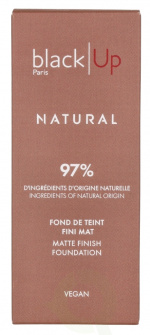 Black Up Mat Finish Foundation 30 ml #01
