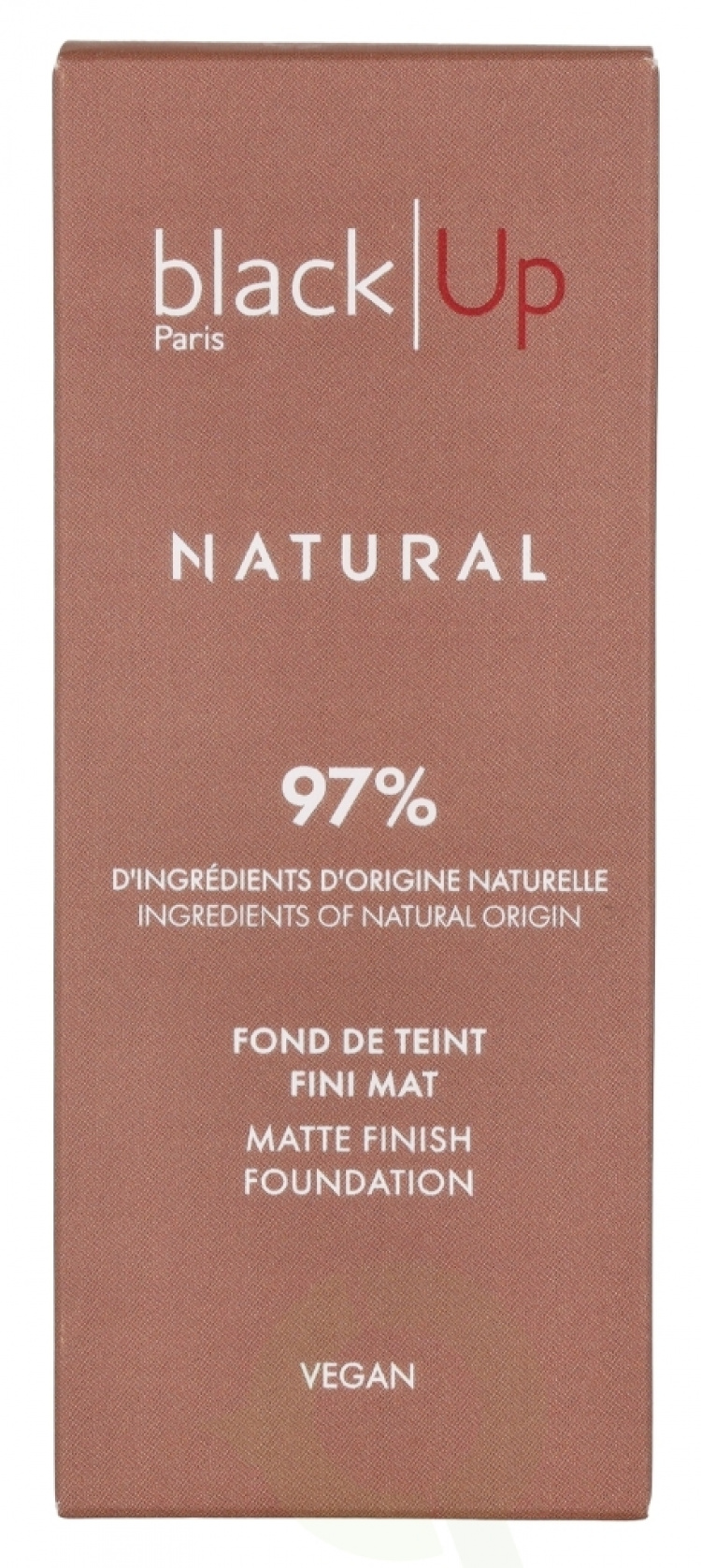 Black Up Mat Finish Foundation 30 ml #01