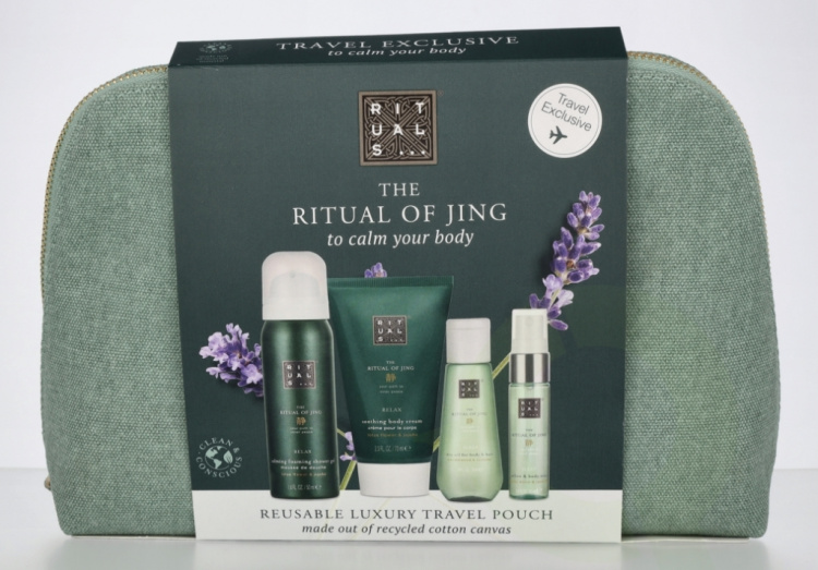 Rituals The Ritual of Jing Giftset 190 ml Body Cream 70ml/Dry Oil 50ml/Pillow & Body Mist 20ml/Foaming SG 50ml