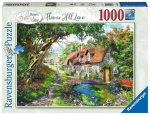 Ravensburger Puslespil Flower Hill Lane 1000p (12000131)