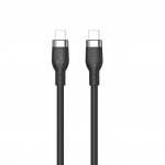 Targus Hyper - 2M silikone 240W USB-C opladerkabel - Sort Targus Hyper - 2M silikone 240W USB-C opladerkabel - Sort