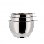 Rosti Margrethe-skål - Sæt med 3 - Stål (23921)