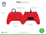 PowerA PowerA Kablet controller til Xbox Series X - S - Rød