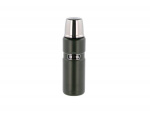 Thermos Rustfri King Flask Army - 0,47L (23579)