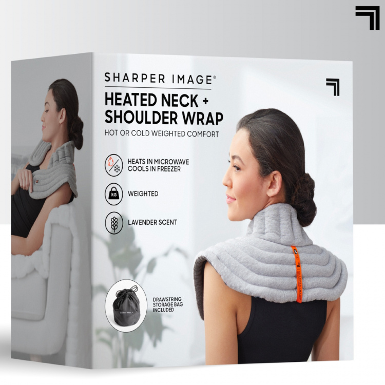 Sharper Image Neck and Shoulder Wrap Heated