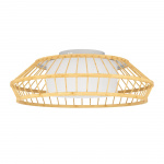 Eglo Yuku-Z loftslampe bambus Ø46 - RGB + TW - Zigbee, Bluetooth