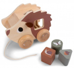 Filibabba Træklegetøj - pindsvinet Henning - (FI-03369)