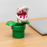 Paladone Mini Piranha Plant lampe, der kan stilles op
