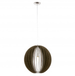 Eglo COSSANO PENDANT - Eg - 50 cm diameter - satineret nikkel