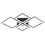 Eglo Paranday-Z loftslampe m/firkanter sort 47x43 - TW - Zigbee, Bluetooth Eglo Paranday-Z loftslampe m/firkanter sort 47x43 - TW - Zigbee, Bluetooth