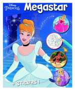 Disney Megastjerne malebog - Prinsesse