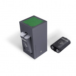 NACON Xbox Dual Charger Box officiel licens/sort