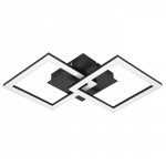 Eglo Paranday-Z loftslampe m/firkanter sort 52,5x31 - TW - Zigbee, Bluetooth