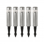 Eglo Solarsæt 5L H200 RS - Rustfrit stål - 20 cm høj med 10 cm spids