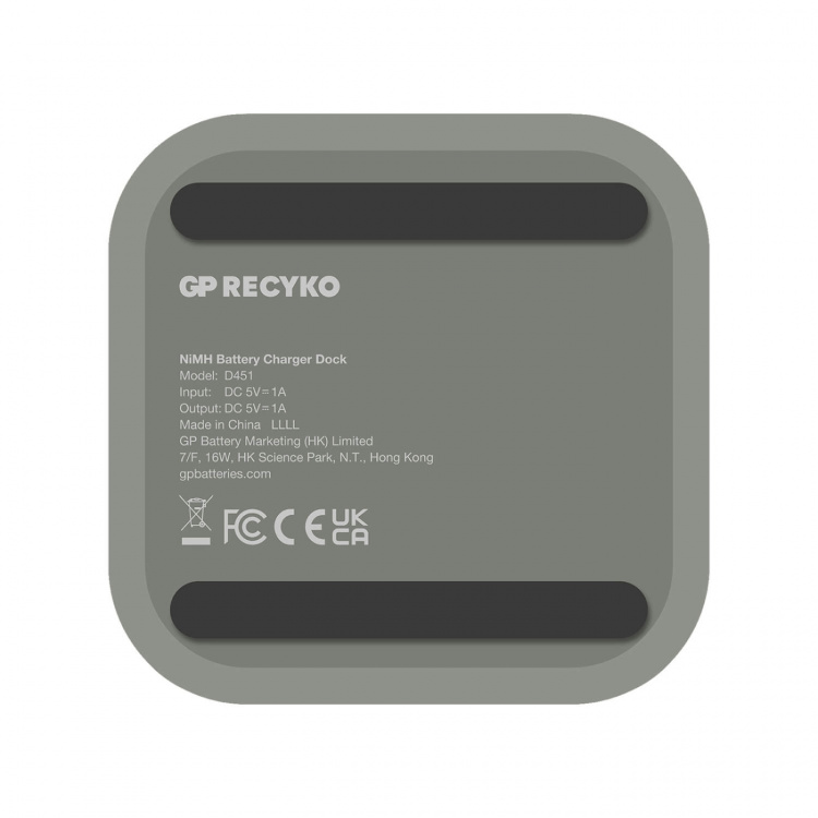 GP Batterioplader Everyday B441 + D451 4xA-batterier 2100mAh GP Batterioplader Everyday B441 + D451 4xA-batterier 2100mAh