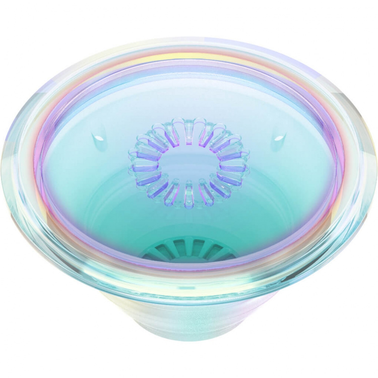 PopSockets PopGrip Original Clear Iridescent PopSockets PopGrip Original Clear Iridescent