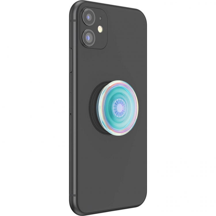 PopSockets PopGrip Original Clear Iridescent PopSockets PopGrip Original Clear Iridescent
