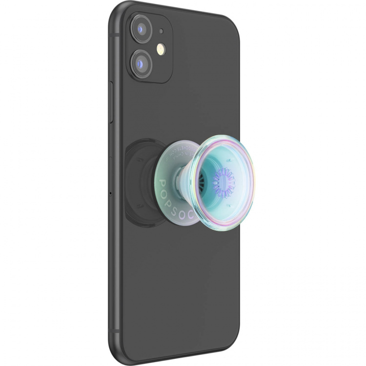 PopSockets PopGrip Original Clear Iridescent PopSockets PopGrip Original Clear Iridescent