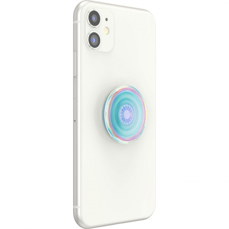 PopSockets PopGrip Original Clear Iridescent PopSockets PopGrip Original Clear Iridescent
