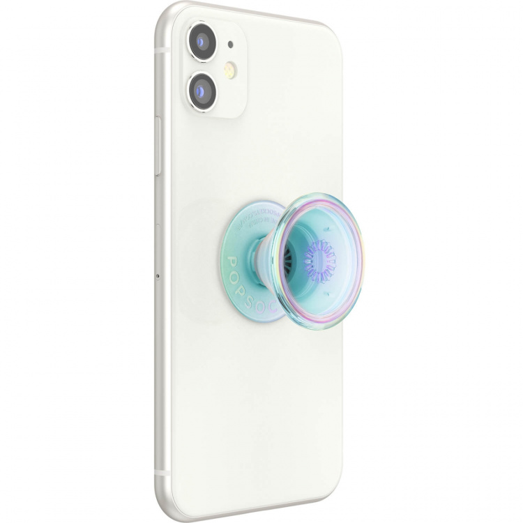 PopSockets PopGrip Original Clear Iridescent PopSockets PopGrip Original Clear Iridescent