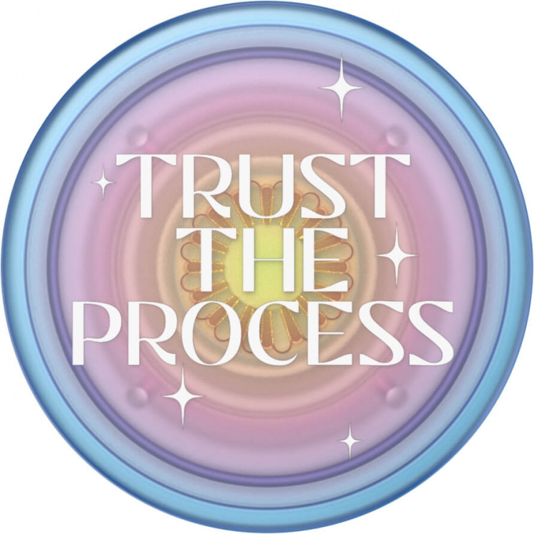 PopSockets PopGrip Original Trust The Process
