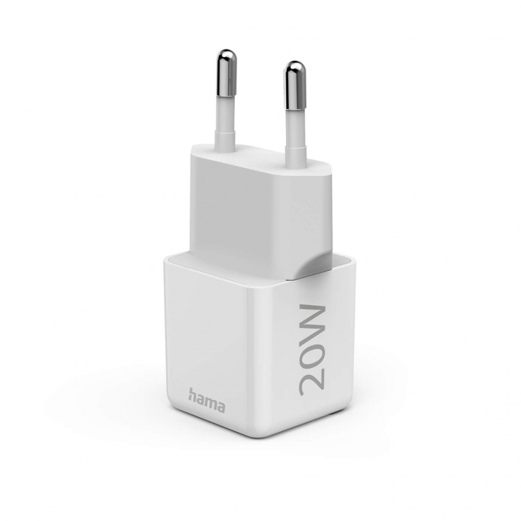 Hama Oplader USB-C PD 20W Hurtig Hvid Hama Oplader USB-C PD 20W Hurtig Hvid