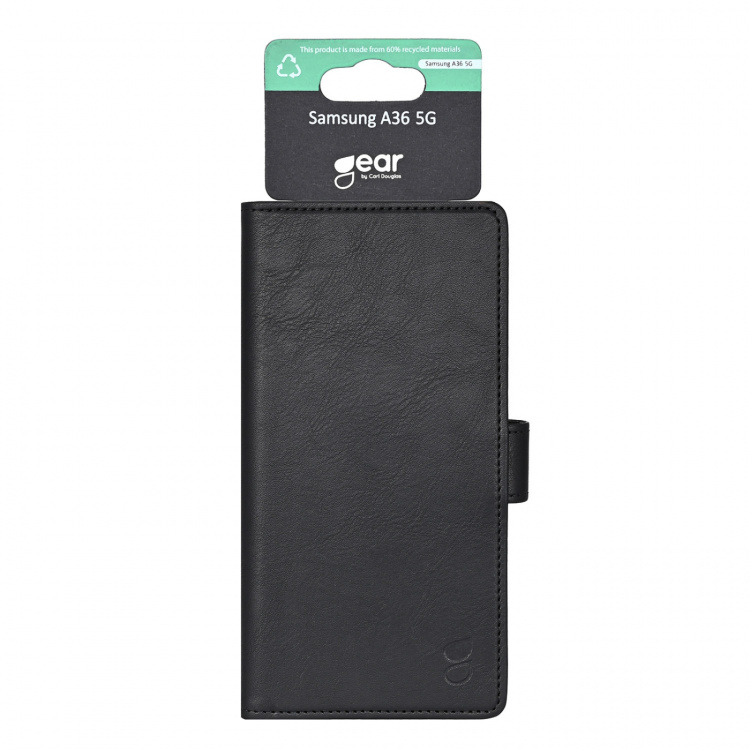Gear Wallet Samsung A36 5G Klassisk 3 Kort Sort