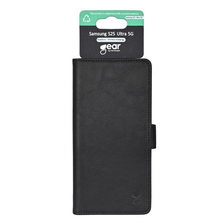 Gear Wallet Samsung S25 Ultra 5G Klassisk 3 Kort Sort