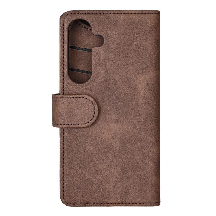 Gear Wallet Samsung S25 5G Klassisk 3 Kort Brun Gear Wallet Samsung S25 5G Klassisk 3 Kort Brun