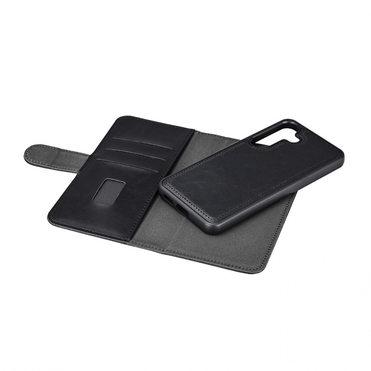 Gear Wallet 2i1 Samsung S25+ 5G 3 Kort Sort Gear Wallet 2i1 Samsung S25+ 5G 3 Kort Sort