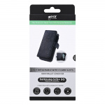 Gear Wallet 2i1 Samsung S25+ 5G 3 Kort Sort Gear Wallet 2i1 Samsung S25+ 5G 3 Kort Sort
