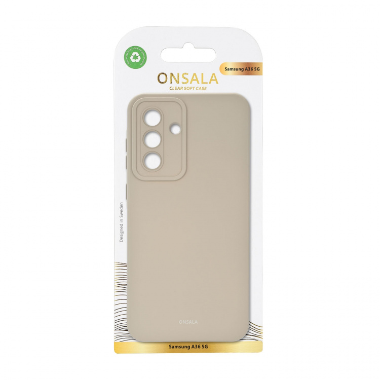 Onsala Mobilcover Samsung A36 5G Silikoneeffekt Beton