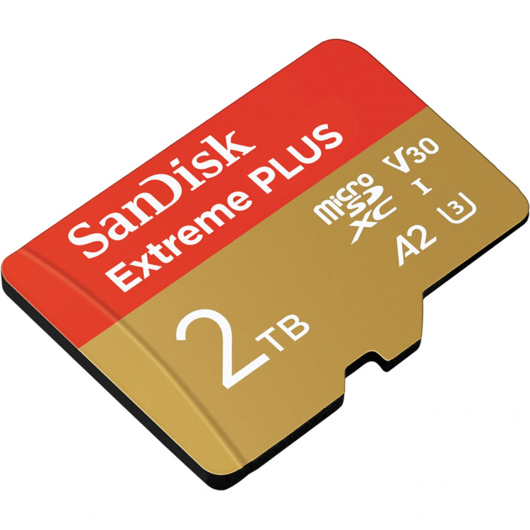 SanDisk MicroSDXC Extreme Plus 2TB UHS-I Med Adapter SanDisk MicroSDXC Extreme Plus 2TB UHS-I Med Adapter
