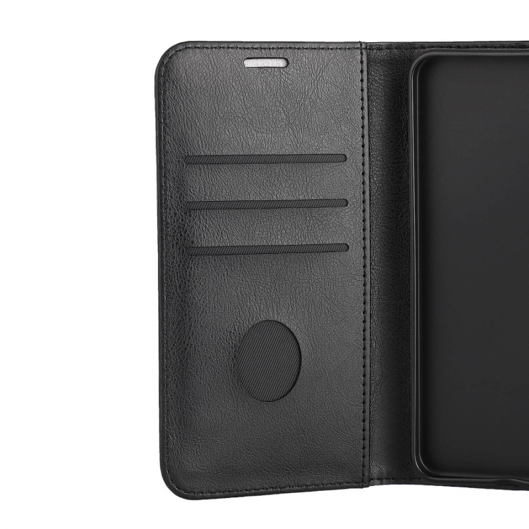 Radicover Wallet Samsung A56 5G Flipcover Anti Radi RFID 3 Kort Sort PU