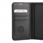 Radicover Wallet Samsung A56 5G Flipcover Anti Radi RFID 3 Kort Sort PU