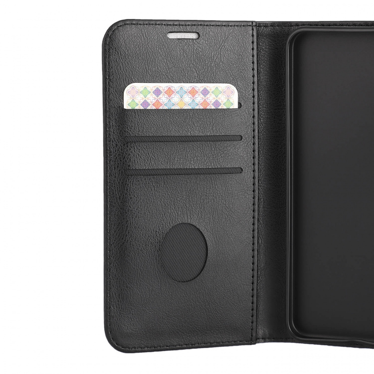 Radicover Wallet Samsung A56 5G Flipcover Anti Radi RFID 3 Kort Sort PU