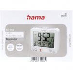 Hama Vækkeur RC550 Radiostyret Hvid Hama Vækkeur RC550 Radiostyret Hvid