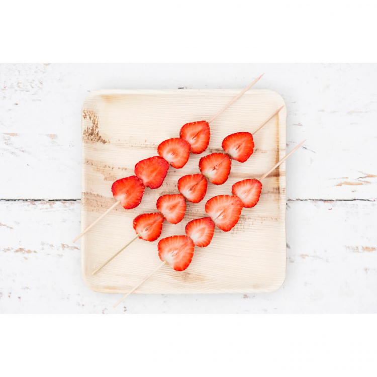 Maku Tallerken Palmeblad 25x25cm 10 stk Maku Tallerken Palmeblad 25x25cm 10 stk