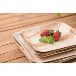 Maku Tallerken Palmeblad 20x20cm 10 stk Maku Tallerken Palmeblad 20x20cm 10 stk